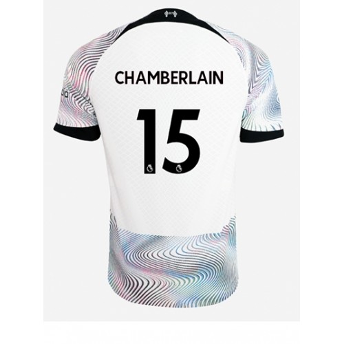 Fotbalové Dres Liverpool Chamberlain #15 Venkovní 2022-23 Krátký Rukáv